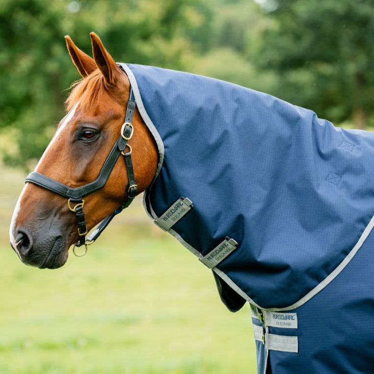 Horseware Ireland Amigo Ripstop 900D 100g Walker Rug #colour_navy-titanium grey