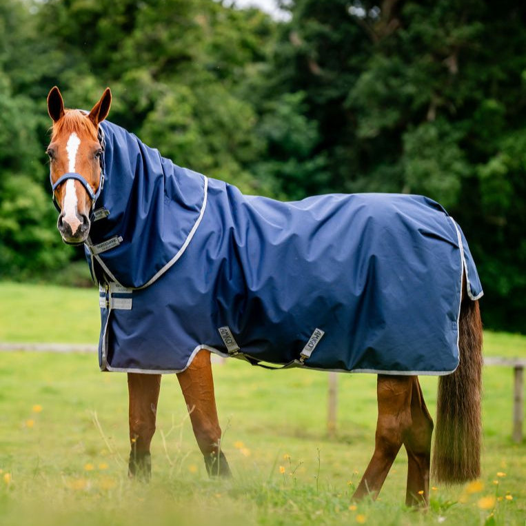 Horseware Ireland Amigo Ripstop 900D 100g Walker Rug #colour_navy-titanium grey