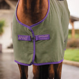 Horseware Ireland Amigo Fleece Cooler #colour_bramble-winterberry-taupe