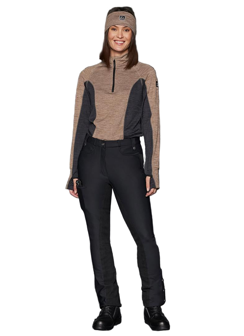 Mountain Horse Elsa Full Seat Long Softshell Jodhpurs #colour_black