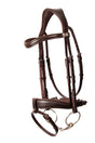 Henry James Dressage Bridle #colour_havana-brown