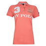 HV Polo Favouritas EQ Children's Short Sleeve Polo Shirt #colour_coral-pink