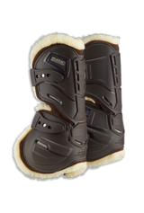 Stubben Hybrid Fleece Tendon Boots #colour_brown