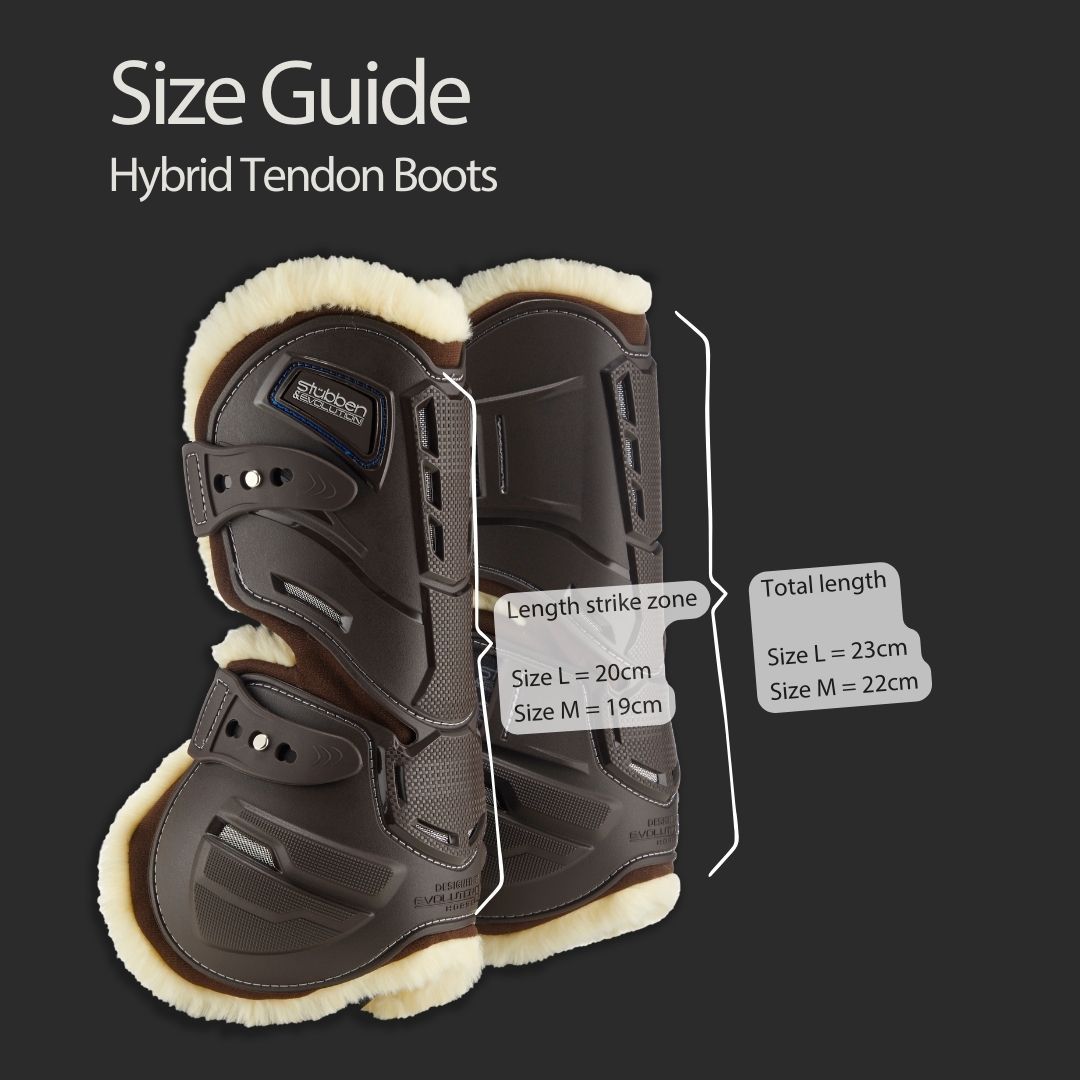 Stubben Hybrid Tendon Boots #colour_brown