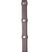 Henry James Smooth Eventer Hybrid Rubber Reins With Leather Stoppers #colour_havana-brown