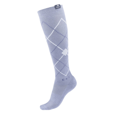 E.L.T Argyle Riding Socks #colour_blue-grey