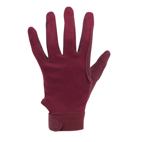 Dublin Track Riding Gloves #colour_burgundy