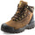 Buckbootz BSH002BR Safety Lace Boot #colour_brown