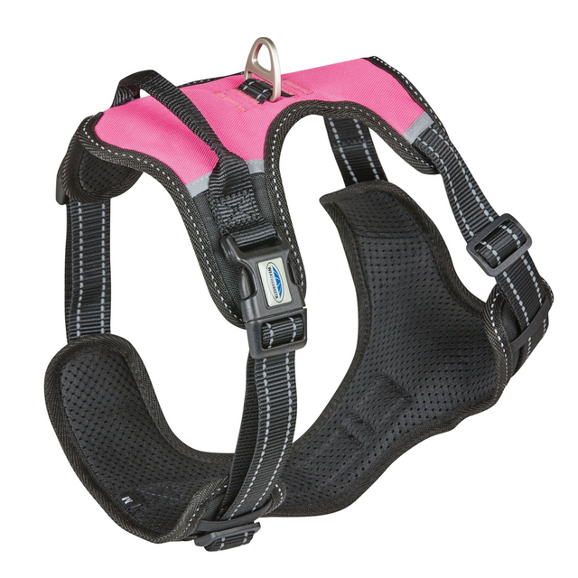 Weatherbeeta Anti Pull/Travel Harness #colour_black-pink