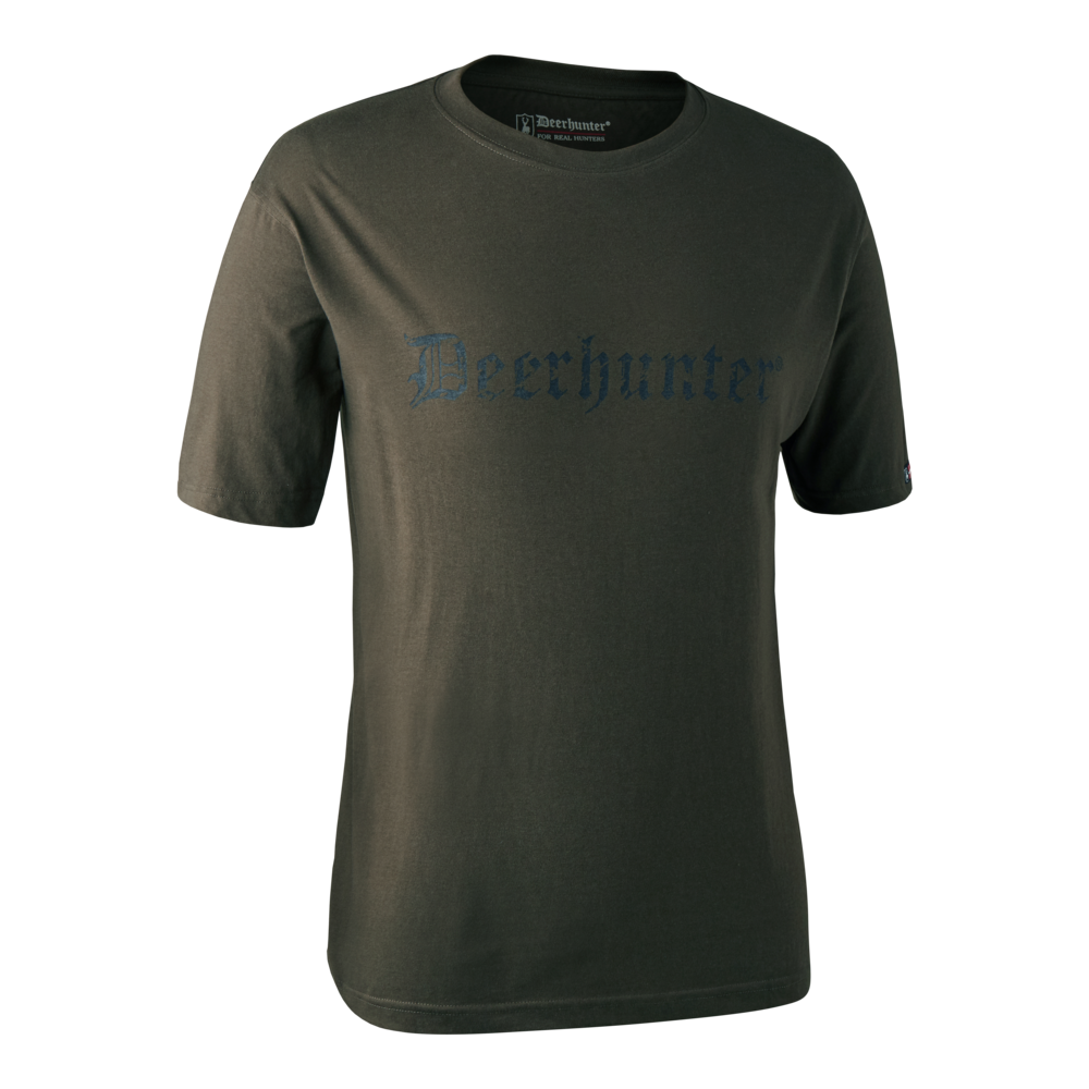 Deerhunter Men's Deerhunter Logo T-Shirt #colour_bark-green