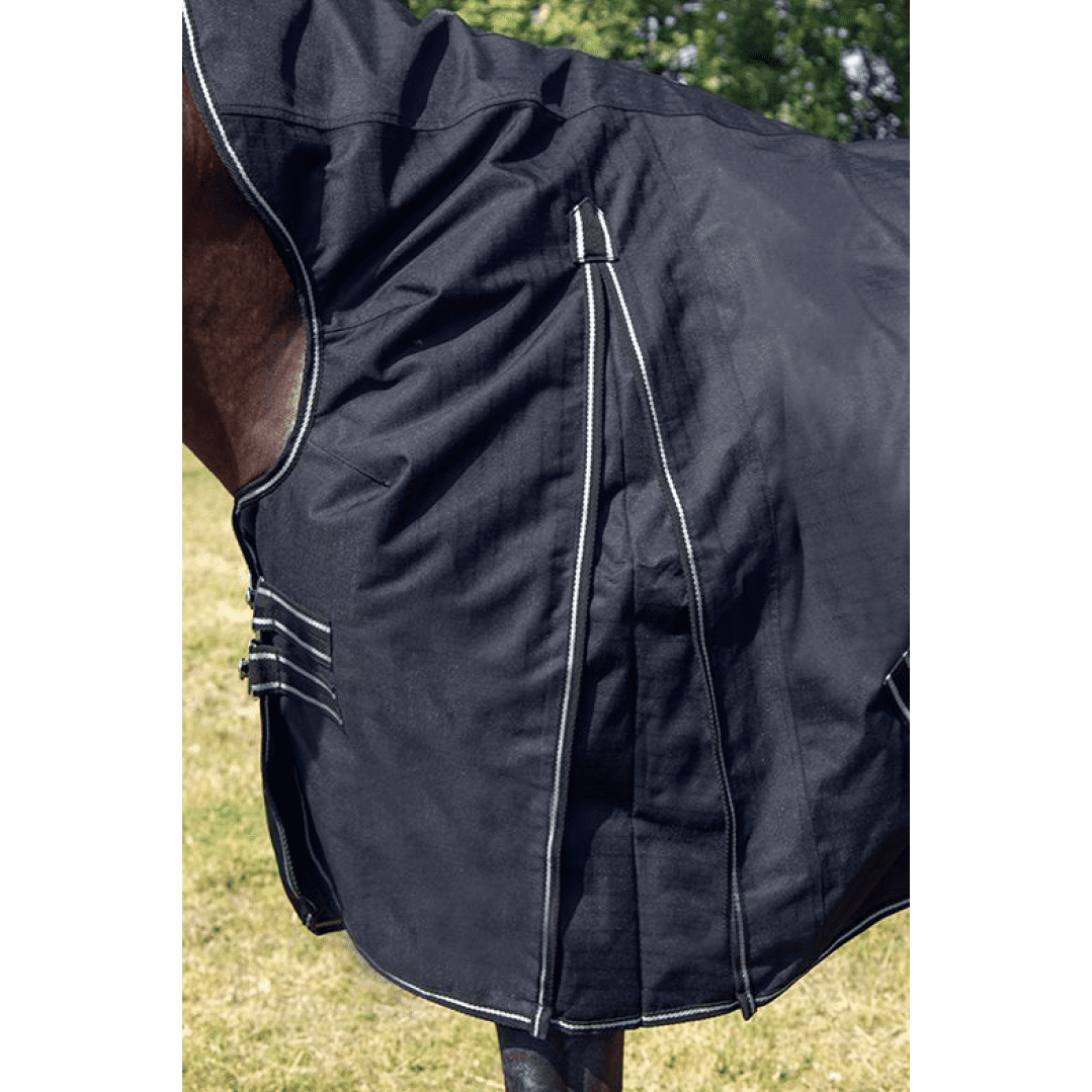 HKM Innsbruck fleece Lining Highneck Rug 1200D #colour_black