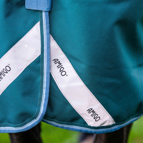 Horseware Ireland Amigo Bravo 12 Wug 0g Lite Turnout Rug #colour_storm-green-turquoise-aqua