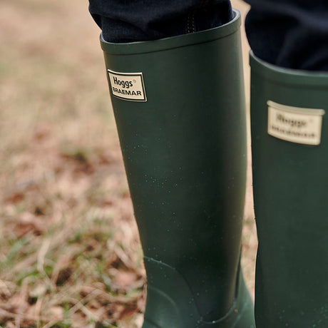 Hoggs of Fife Braemar Wellington Boots #colour_green