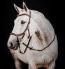 Horseware Ireland Micklem 2 Deluxe Competition Bridle #colour_dark-havana