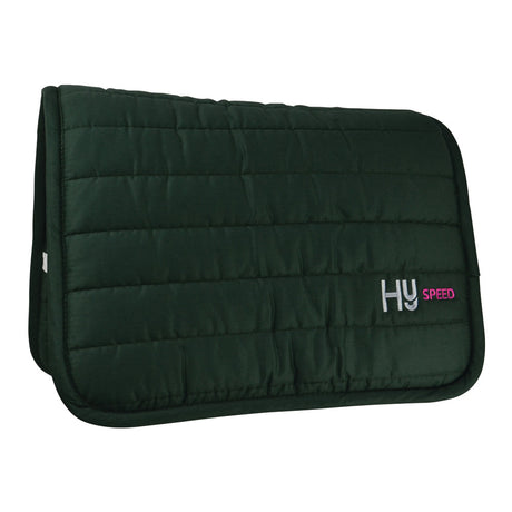 Hy Equestrian Reversible Comfort Pad #colour_bottle-green