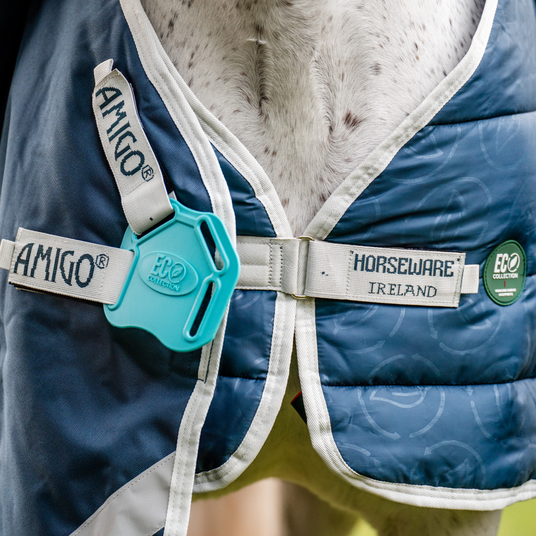 Horseware Ireland Horseware Eco Liner 100g #colour_teal-grey