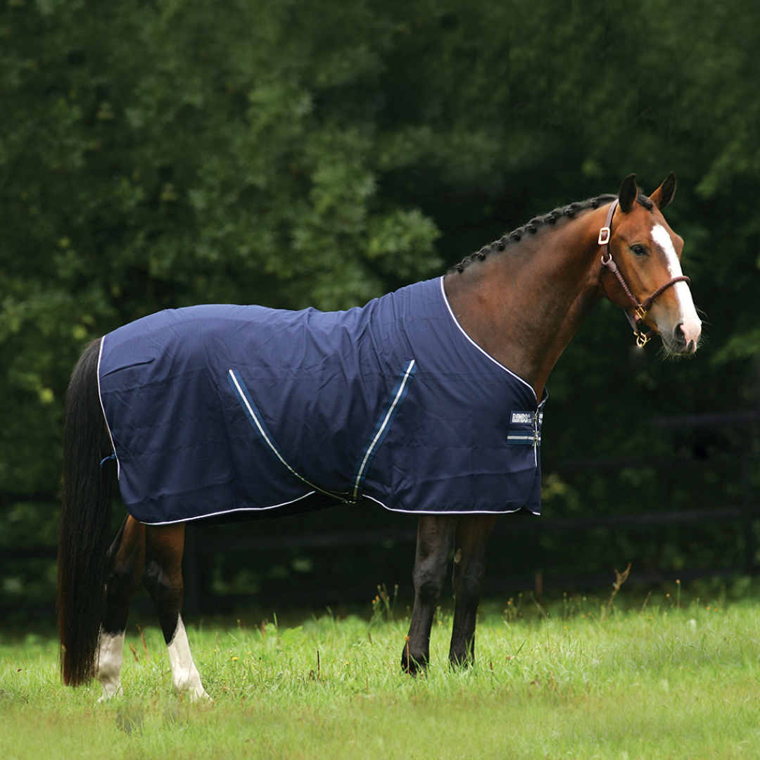 Horseware Ireland Rambo Stable Sheet #colour_navy-white