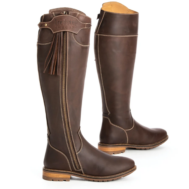 Tredstep Ireland Shannon H2O Country Boots #colour_mahogany