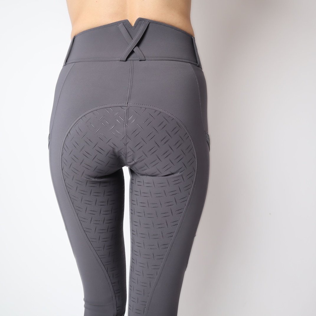 Montar Rebel Crystal Full Grip Breeches #colour_grey