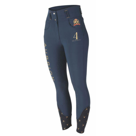 Shires Aubrion Team Breeches #colour_navy