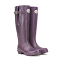 Rockfish Damen-Gummistiefel mit Neoprenfutter, hoch, verstellbar, matt