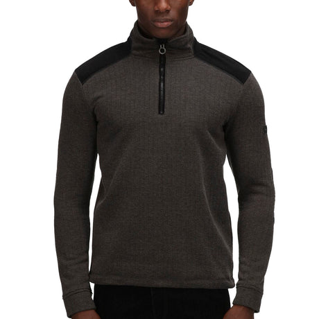 Regatta Professional Holbeck Half Zip Fleece #colour_black