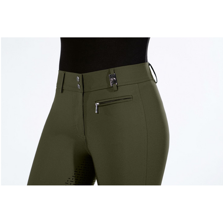 HKM Lea Riding Breeches #colour_deep-green