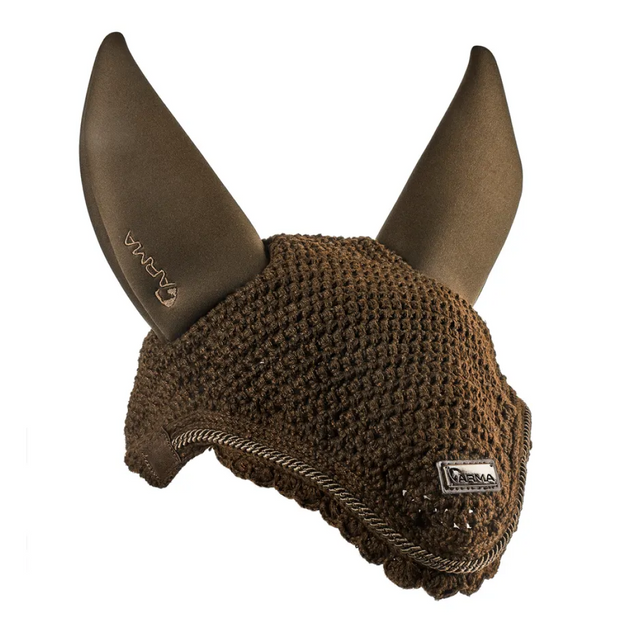 Shires ARMA Calm Fly Hood #colour_brown