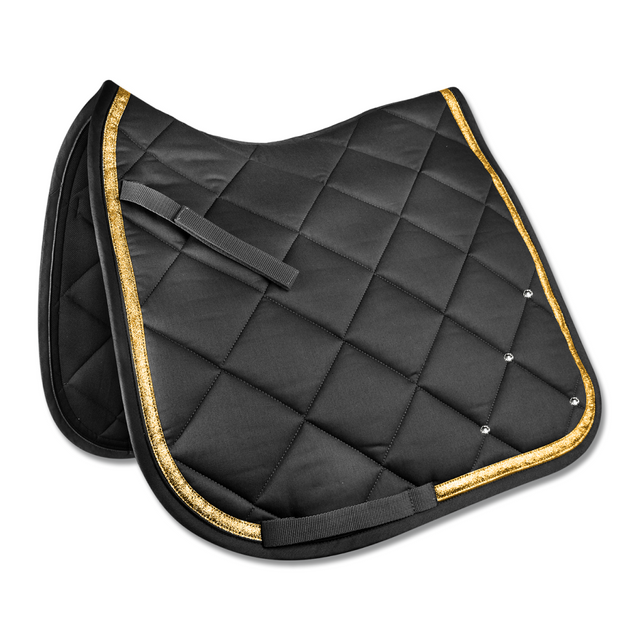 Waldhausen Competition Saddle Pad #colour_black-grey