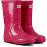 Hunter Kids First Classic Giant Glitzer-Regenstiefel