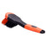 Imperial Riding Hoof Brush Grip #colour_orange-dark-grey