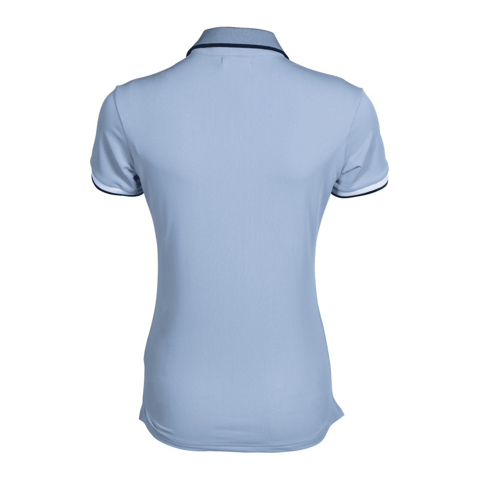 HKM Bloomsbury Polo Shirt #colour_smokey-blue