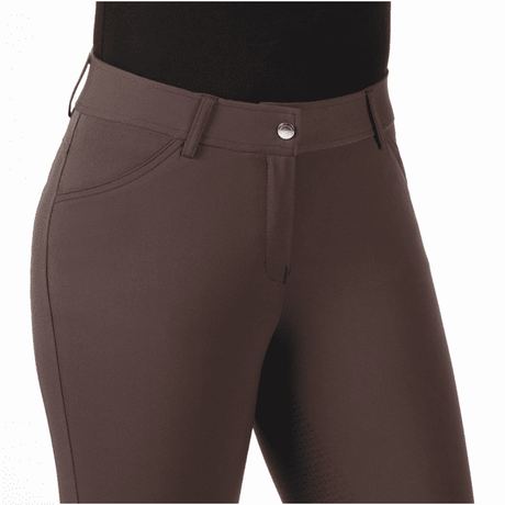 HKM Allure Riding Breeches #colour_dark-brown