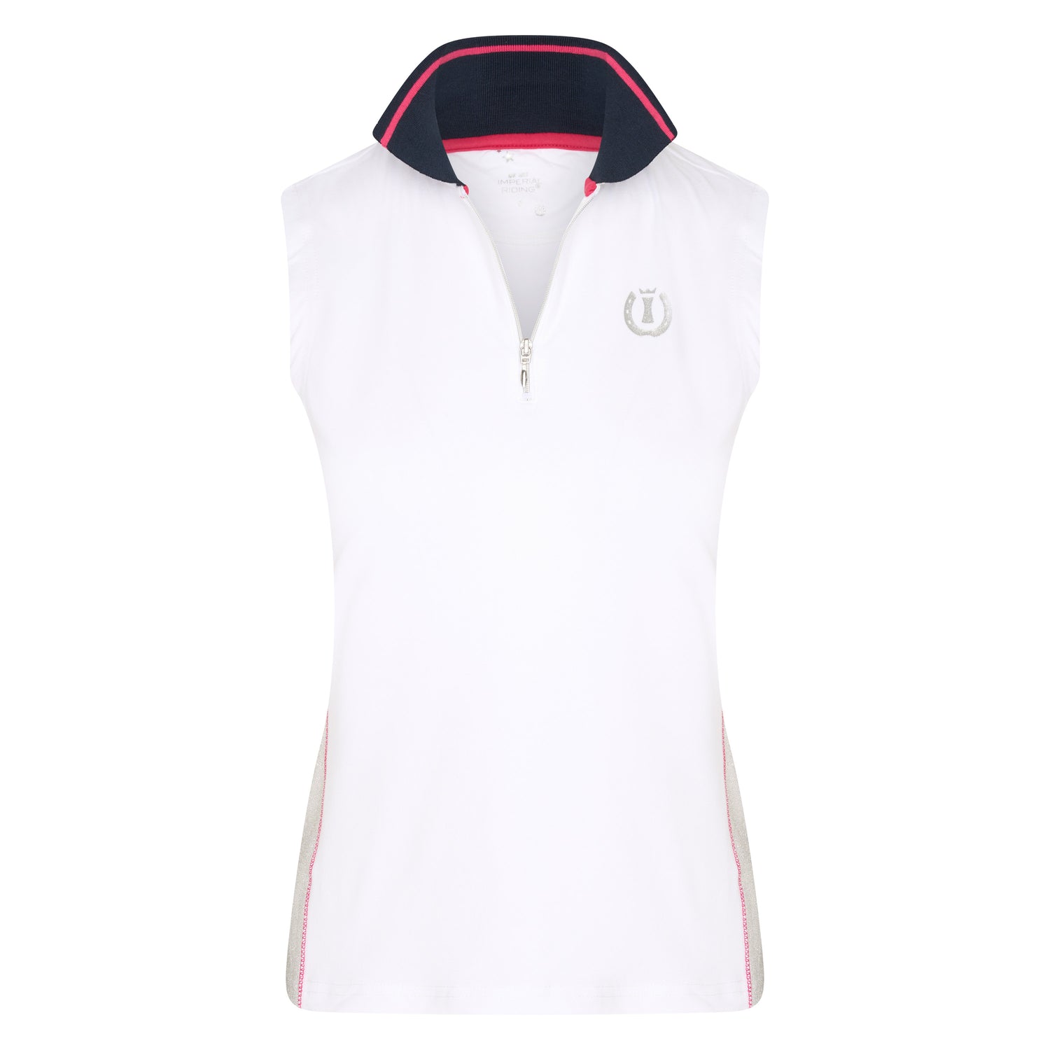 Imperial Riding Tessy Polo Shirt Tech #colour_white